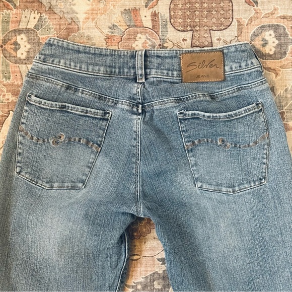 Silver Bootcut Jeans Lowrise-Women’s 30/33 - Picture 4 of 10